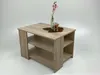 Möbel SD Couchtisch Lea Sonoma Eiche hell Sägerau Produktbild-Vorschau 1