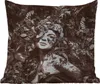 MuchoWow® Outdoor Kissen - Sepia - Frau - Schmetterling - Produktbild-Vorschau 1