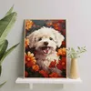Oh Art! – Malen nach Zahlen Set Hund – 40x50cm, mit Produktbild-Vorschau 2