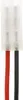 A close-up of a battery connector with red and black wires. Náhled obrázku produktu