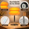 LED-Nachttischlampe im Retro-Design, dimmbare Tischleuchte Produktbild-Vorschau 9