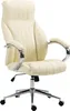 Chaise de bureau Wigan cuir véritable Voir les images du produit 10