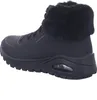 A side view of a black SKECHERS boot with a fur lining. Produktbild-Vorschau