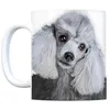 Kaffeebecher mit Pudel Motiv Kaffeetasse Tasse Produktbild-Vorschau 2