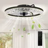HOMCOM Deckenventilator Leise LED mit Beleuchtung und Produktbild-Vorschau 1