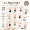 12er Set Glückssteine mit Karte – Einzeln verpackte Produktbild-Vorschau 4