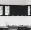 vidaXL Szafka ścienna czarna 60x31x60 cm płyta wiórowa Podgląd zdjęcia produktu 1