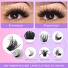 270Pcs Wimpern Extensions, DIY Cluster Lashes, Natürlich Produktbild-Vorschau 4