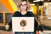 MuchoWow® Laptop Aufkleber Sticker Cover Globus - Pastell - Produktbild-Vorschau 5