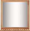 vidaXL Lustro łazienkowe 60×12×62 cm orzech lite drewno Podgląd zdjęcia produktu 1