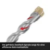 Set di punte universali Einhell SDS PLUS 6-14/160 mm, 7 pz Anteprima dell’immagine prodotto 5
