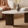 CALICOSY - Table basse ovale L119 cm - IRIS Voir les images du produit 4