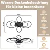 A diagram showing a modern ceiling light with dimensions and technical specifications. Voir les images du produit