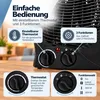 Kinzo Heizlüfter 2000W - Warmluftgebläse - 2 Heizstufen mit Produktbild-Vorschau 4