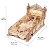 FORSMANO 3D drewniany pinball DIY puzzle, z 482 puzzlami, Podgląd zdjęcia produktu 9