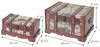 HMF Schatztruhe aus Holz, dekoratives Schmuckkästchen, 2er Produktbild-Vorschau 6
