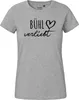 Huuraa Damen T-Shirt Bühl verliebt L Sport Grey Bio Produktbild-Vorschau 2