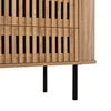 Komoda Merax se 6 zásuvkami, design s lamely z MDF, komoda Náhled obrázku produktu 9
