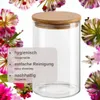 set di 3 barattoli da 1400 ml in vetro borosilicato con Anteprima dell’immagine prodotto 3