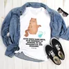 Mr. & Mrs. Panda Größe M T-Shirt Katze Wasserglas - Weiß - Produktbild-Vorschau 2