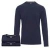 Mivaro Herren 3er Pack Langarmshirts aus Baumwolle - Produktbild-Vorschau 1