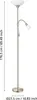 Lampa 1X100W E27 1X40W Nikiel Eglo Up 2 Podgląd zdjęcia produktu 6