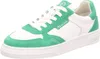 A studio shot of a single green and white sneaker. Produktbild-Vorschau