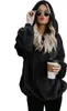 ASKSA Damen Pullover Langarm Winter Hoodie Warm Teddy Produktbild-Vorschau 1