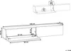 BELIANI TV-Möbel Weiß u. Braun Faserplatte 180 cm Hängend 2 Produktbild-Vorschau 7