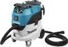 A teal and white Makita canister vacuum cleaner with a black hose. Produktbild-Vorschau