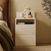 Nachttisch Tisch für Schlafzimmer Wohnzimmer 2 Schubladen Produktbild-Vorschau 3