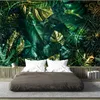 Vlies Fototapete - Emerald Jungle 400x280 cm Blätter Produktbild-Vorschau 2