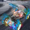 A remote-controlled car drifting on a race track with colorful lights and spray effects. Náhled obrázku produktu