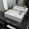 vidaXL Lavabo rectangulaire avec trou pour robinetterie Voir les images du produit 2