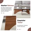 MODFU Couchtisch Oval Sicherheitsglas mit Ablagefach Produktbild-Vorschau 6