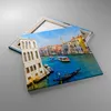 Bild auf Leinwand - Leinwandbild - Venedig Kanal Kreuzfahrt Produktbild-Vorschau 2