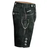 Pantaloni corti in pelle tradizionali da uomo PAULGOS - HK1 Anteprima dell’immagine prodotto 3