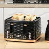 HOMCOM Toaster 4 Scheiben mit 7 Stufen, Auftaufunktion 1860 Produktbild-Vorschau 2