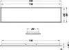 Ploché stropné LED svietidlo so stmievačom 30 x 120 cm - Náhľad obrázku produktu 6