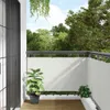 vidaXL Balkon-Sichtschutz Weiß 800x120 cm PVC Produktbild-Vorschau 2