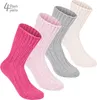 BRUBAKER 4 Paar Alpaka Socken mit Alpakawolle - Produktbild-Vorschau 2