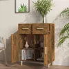 vidaXL Příborník kouřový dub 69,5x34x89 cm výrobek ze dřeva Náhled obrázku produktu 6