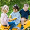 Dantoy - Houpací kůň žlutý se 3 sedátky - Houpátko z Náhled obrázku produktu 5