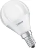 A white Osram LED light bulb with a silver screw base, shown against a white background. Anteprima dell’immagine prodotto
