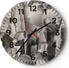 Wanduhr - Rund - Glasuhr - Jazz Musik Musiker - 40x40cm - Produktbild-Vorschau 1