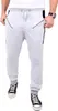 Reslad Jogginghose Herren Kunstleder Patched Sweatpant Produktbild-Vorschau 1