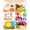 Minicee Montessori Busy Board Buch – Sensorisches Spielzeug Produktbild-Vorschau 3
