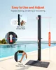 SucceBuy Douche solaire 35L, Douche de jardin 2160 mm avec Voir les images du produit 5