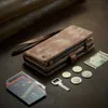 Caseme Samsung Hülle mit Zipper 2in1 Samsung S25 Produktbild-Vorschau 2