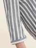 TOM TAILOR Gestreifte 3/4 Arm Bluse V-Ausschnitt Business Produktbild-Vorschau 6